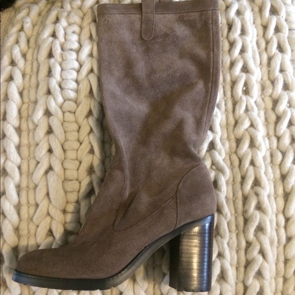 RALPH LAUREN suede high boots...SALE!!!!